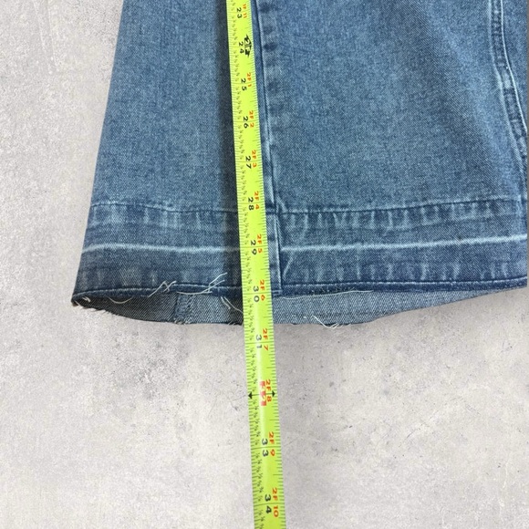 Listicle Wide Leg Retro Denim Overalls - Picture 6 of 6